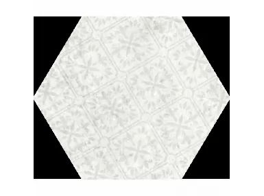 Pompeia Decor Blanco 20x24 - płytka heksagonalna
