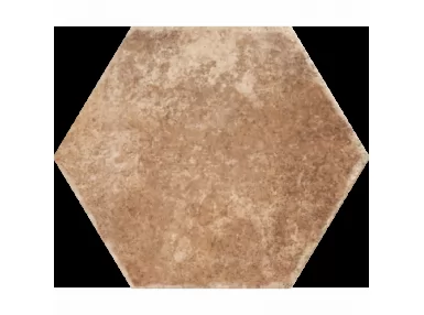 Pompeia Marron 20x24 - płytka heksagonalna