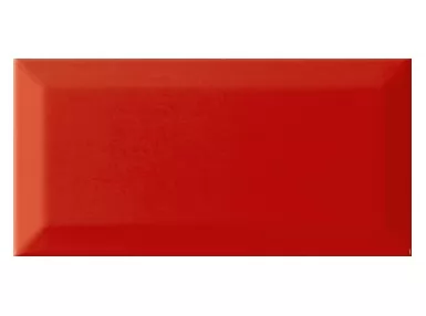 Rojo Brillo Bisel 10x20 - płytka ścienna