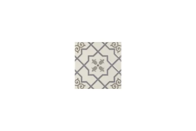 Base Decor Toile Arabesco Blanco 15x15 - wzorzysta płytka ścienna