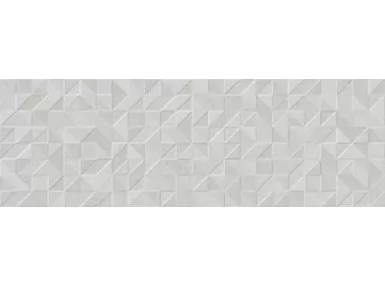 Origami Gris Rekt. 25x75 - płytka ścienna