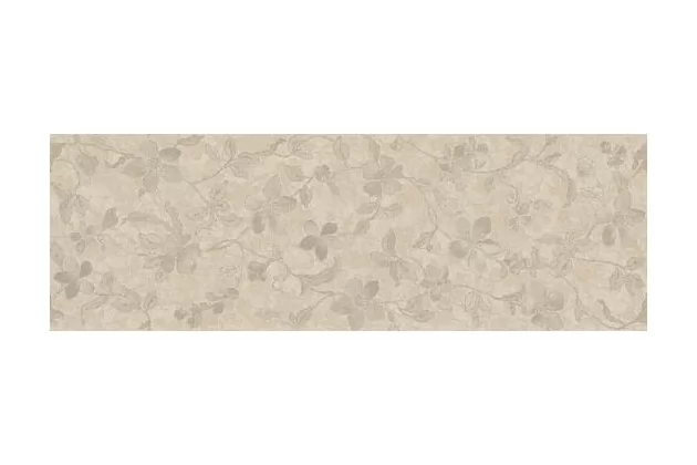 Floral Beige Rekt. 30x90 - płytka ścienna