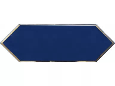 Zenith Blue Gold Decor 10x30 - płytka ścienna