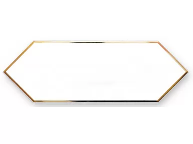 Zenith White Gold Decor 10x30 - płytka ścienna