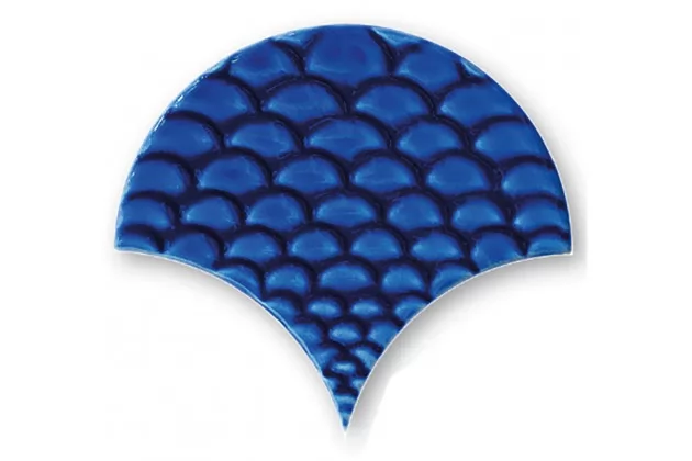 Escama Azul Marino Relieve 14x16 - płytka ścienna