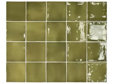 Manacor Basil Green 10x10 - płytka ścienna