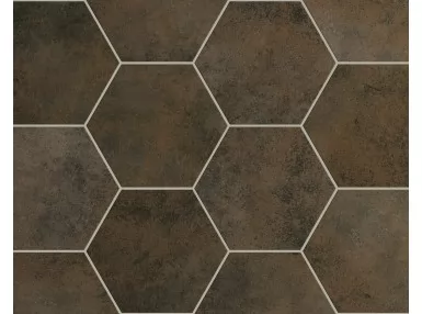Oxide Negro Hex 17,5x20 - płytka gresowa heksagonalna