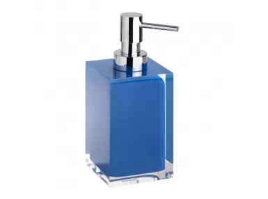 Dozownik mydła stojący Vista 250ml niebieski - 120109016-102