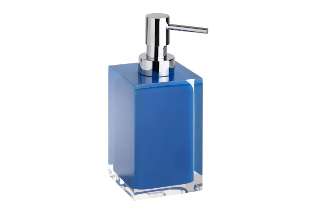 Dozownik mydła stojący Vista 250ml niebieski - 120109016-102