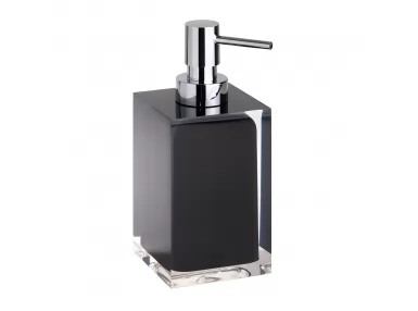 Dozownik mydła stojący Vista 250ml czarny - 120109016-100