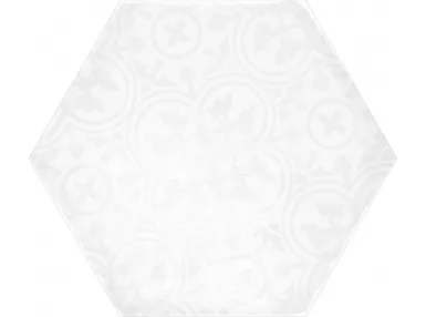 Boreal Hexa Hidra Blanco 23x27 - heksagonalna płytka gresowa
