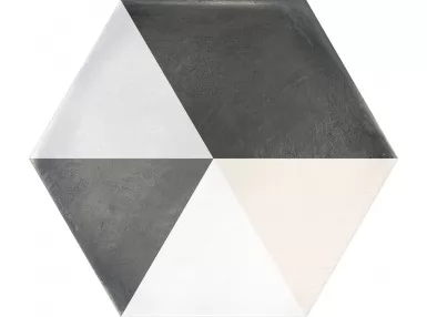 Boreal Hexa Geo Mix 23x27 - heksagonalna płytka gresowa