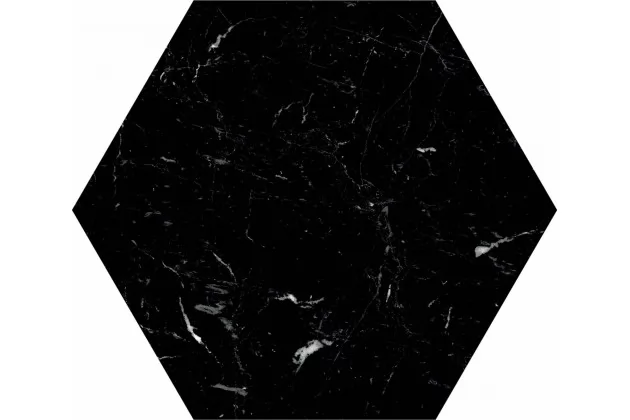 Terni Hexa Negro 23x27 - płytka gresowa heksagonalna