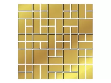Gold Glass Mosaic 25x25 - mozaika ścienna