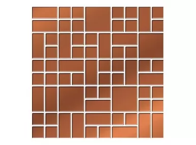 Copper Glass Mosaic 25x25 - mozaika ścienna
