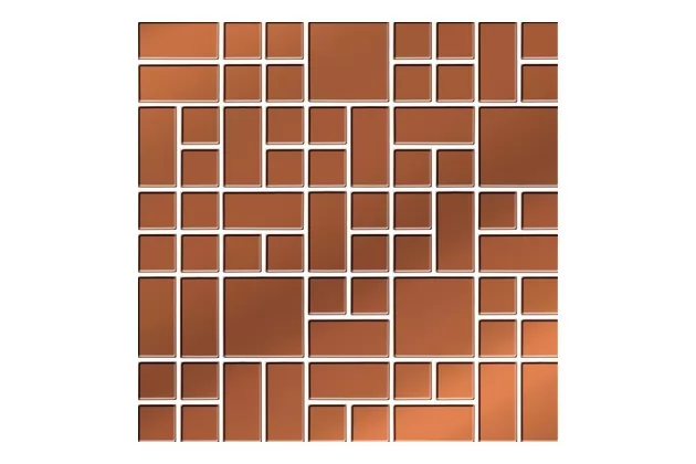 Copper Glass Mosaic 25x25 - mozaika ścienna
