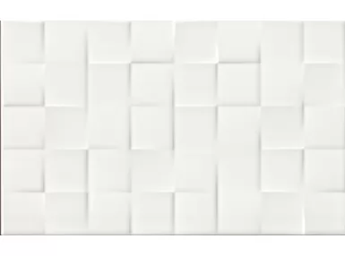 Nero Biała Square 25x40 - płytka ścienna