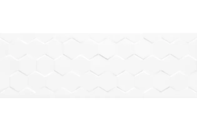 Charisma Hexagon White Glossy 25x75 - płytka ścienna