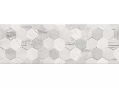 Polaris Hexagon Mix Rett. 25x75 - płytka ścienna