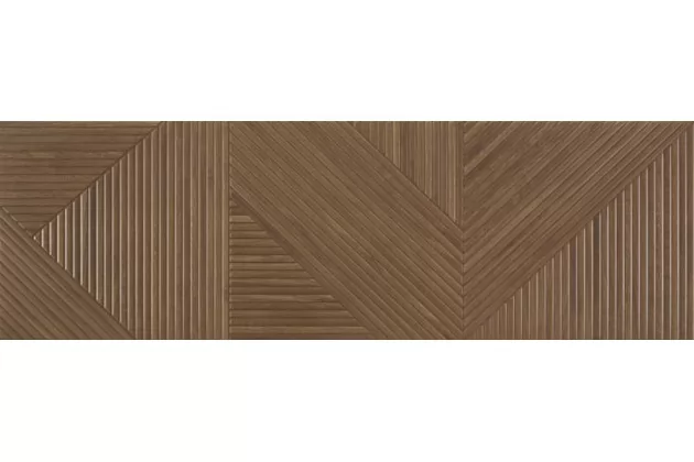 Tangram Coffee 31,6x100 - drewnopodobne płytka gresowa