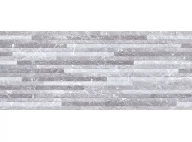 Alabama Decorado Gris 25x75 - płytka ścienna