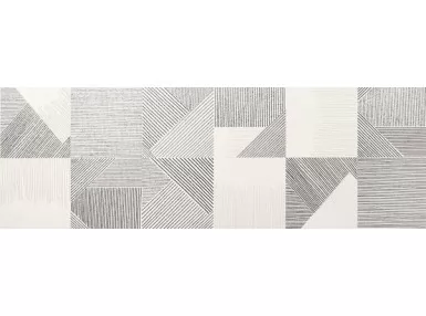 Decor Triangle White Rekt. 33,3x100 - płytka ścienna
