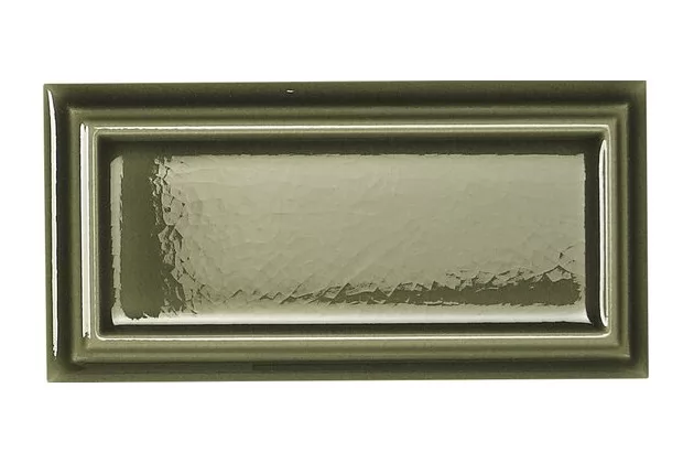 Hampton Orient Victorian Green Crackled 6,5x13 - płytka ścienna