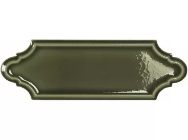 Mecox Victorian Green Crackled 5x15 - płytka ścienna