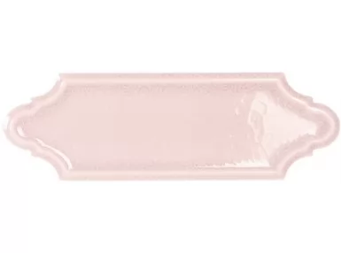 Mecox Pink Crackled 5x15 - płytka ścienna