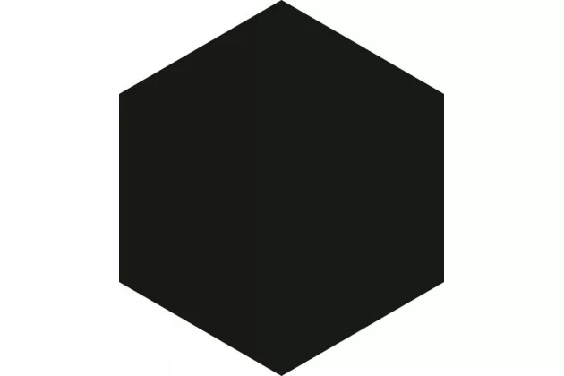 Hexagon Black 17,5x20,2 - płytka gresowa