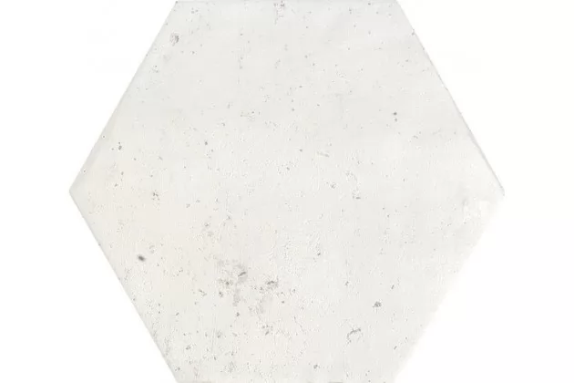Mars White Hexagon 13,9x16 - płytka gresowa