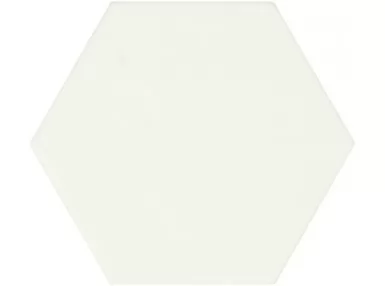 Hexa Off White Matt 10x11 - płytka heksagonalna