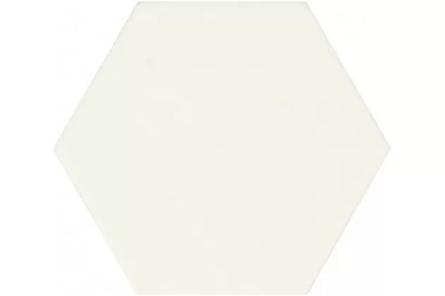 Hexa Off White Matt 10x11 - płytka heksagonalna