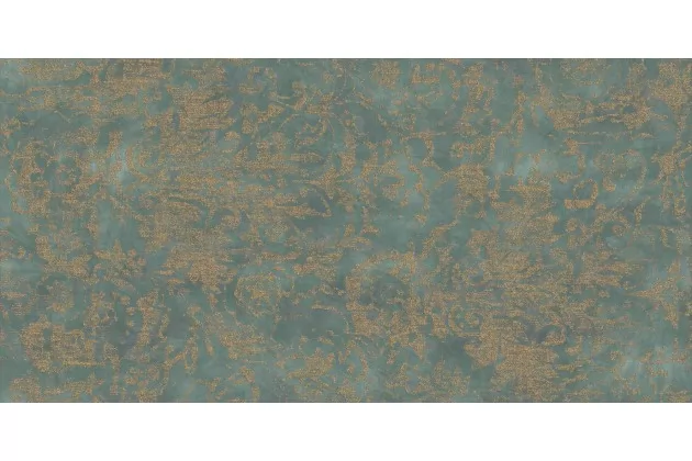 Fresco Damask Green Rekt. 60x120 - płytka gresowa