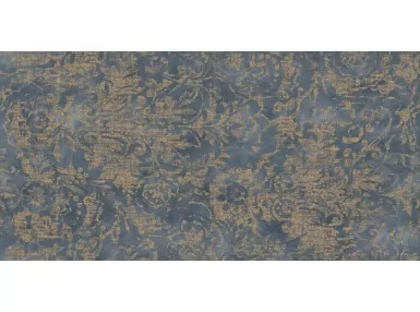 Fresco Damask Blue Rekt. 60x120 - płytka gresowa