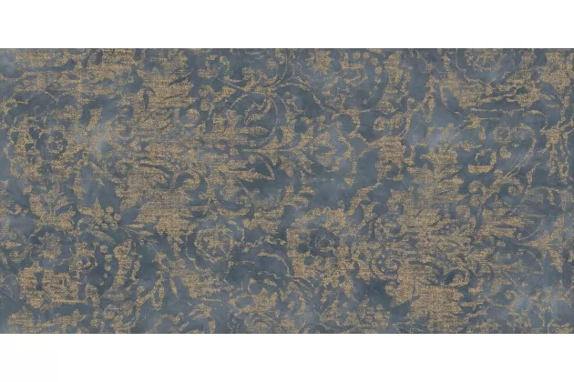 Fresco Damask Blue Rekt. 60x120 - płytka gresowa