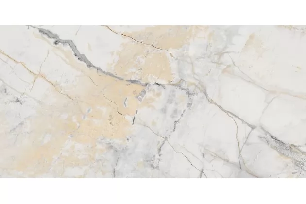 Erdek-R 60x120 - biała płytka imitująca marmur