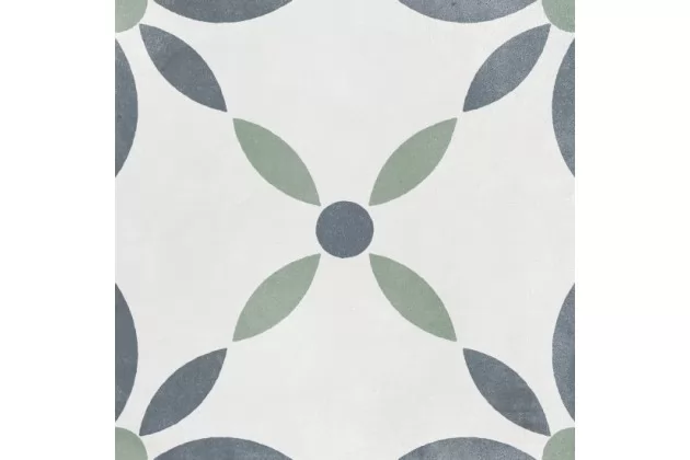 Havana White Flower 22,3x22,3 - płytka gresowa