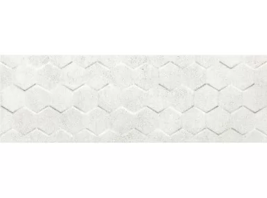 Universal White Hexagon Rett. 25x75 - płytka ścienna