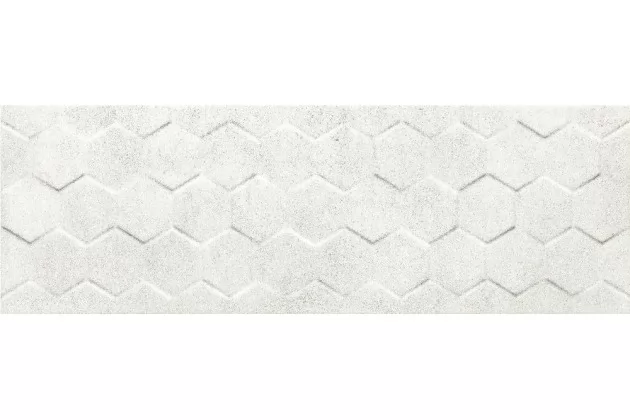 Universal White Hexagon Rett. 25x75 - płytka ścienna