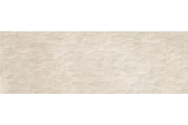 Plaza Beige Struttura Range 3D Rett. 30x90 M95G - płytka ścienna