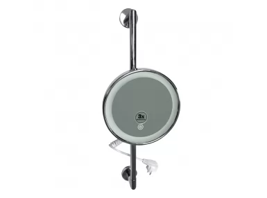 Lustro kosmetyczne Ø200 mm z oświetleniem - 116501682