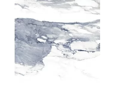 Valeria Blue Glossy 60x60 - płytka gresowa imitująca biały marmur