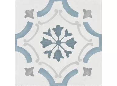 Sirocco Blue Ornate 22,3x22,3 - płytka gresowa