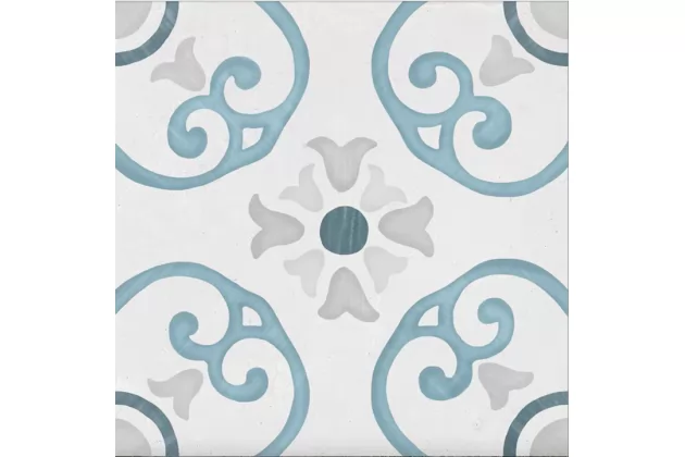 Sirocco Blue Dhalia 22,3x22,3 - płytka gresowa
