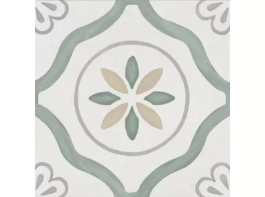 Sirocco Green Petals 22,3x22,3 - płytka gresowa