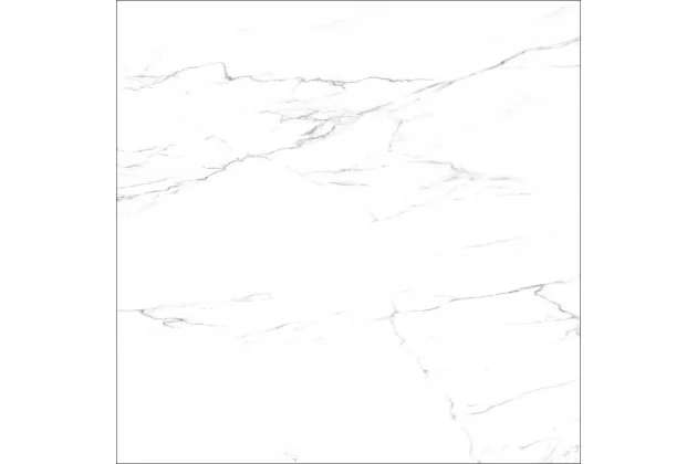 Lincoln Blanco Poler Rect. 120x120 - płytka gresowa imitująca biały marmur