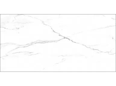 Lincoln Blanco Natural Rect. 60x120 - płytka gresowa imitująca biały marmur