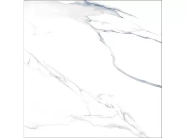 Aurora Blue Poler Rect. 60x60 - płytka gresowa imitująca biały marmur