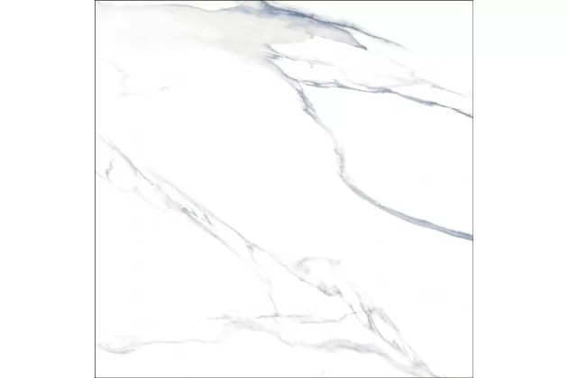Aurora Blue Poler Rect. 60x60 - płytka gresowa imitująca biały marmur